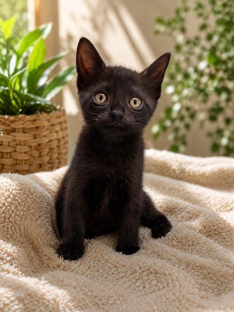 Gato Común Europeo en adopción: Azabache